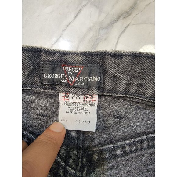 Vintage GUESS High Waist Skinny Jeans 28 A - Picture 2 of 6